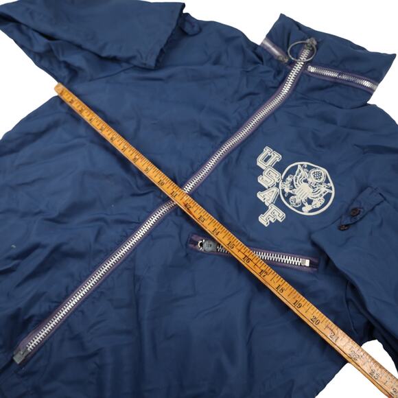Vintage Artex USAF Graphic Windbreaker Jacket - Picture 10 of 11